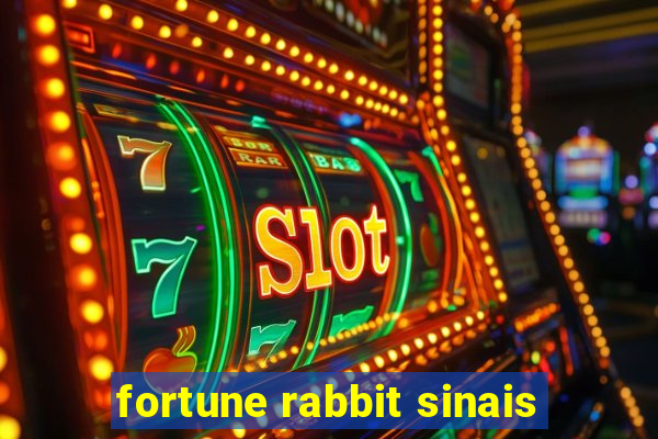 fortune rabbit sinais